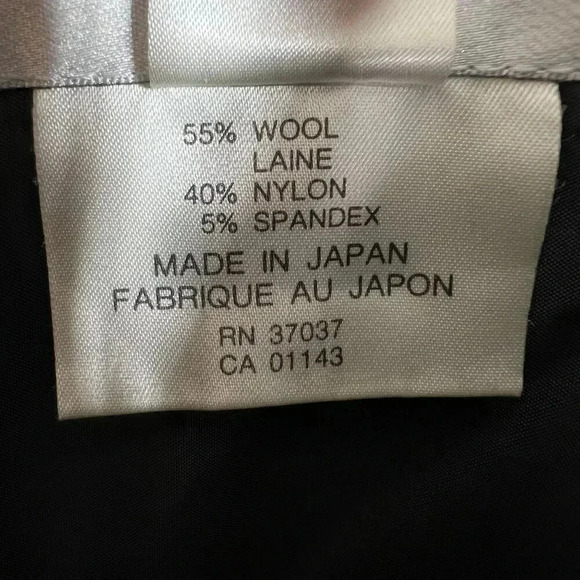 Obermeyer ITB Women's 12R Black Stirrup Stretch Wool Blend Ski Pants Snow Gear - Picture 12 of 15